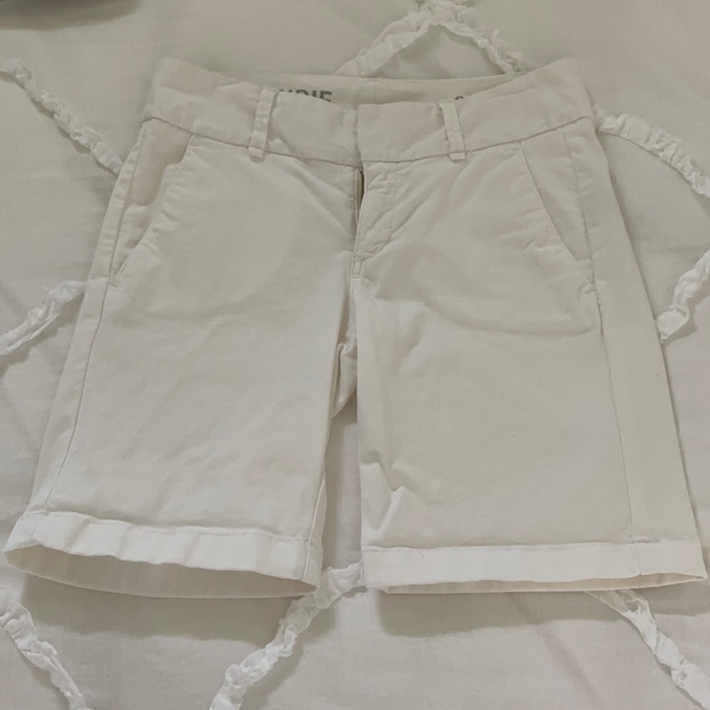 J Crew white Andie short